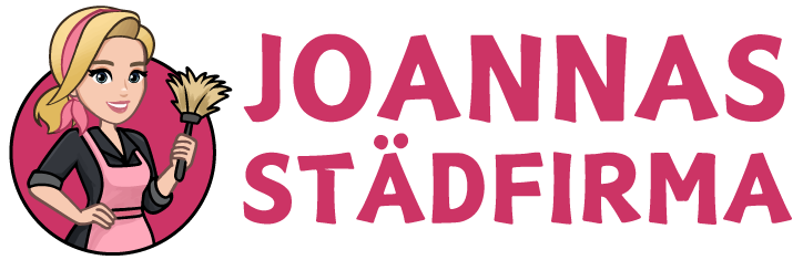 Logotyp för Joannas Städfirma i Sjöbo - professionell städfirma